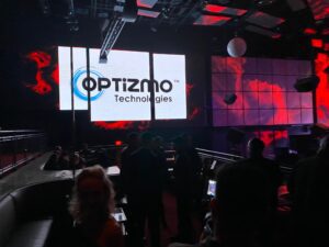 OPTIZMO Logo at Affiliate Ball