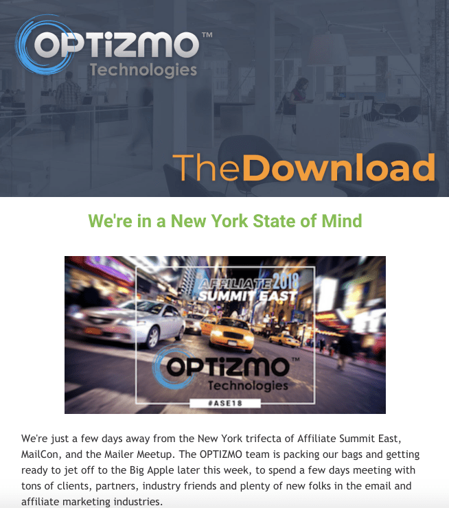 July 2018 Newsletter – A New York State of Mind