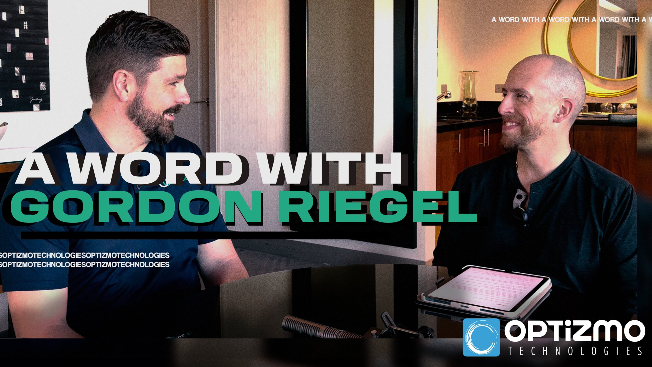 A Word With…Gordon Riegel