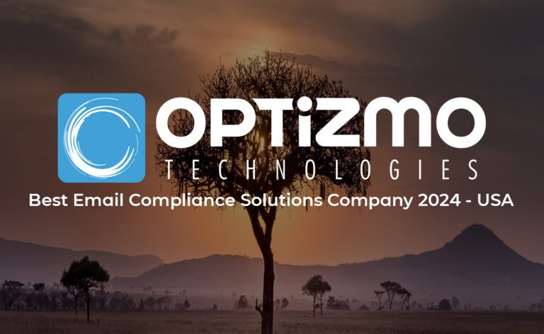 OPTIZMO Technologies Awarded Best Email Compliance Solutions Company – 2024